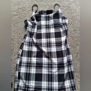 No Boundaries Plaid Dress! (Lg)